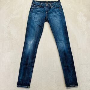 Citizens of Humanity Jeans Women 27‎ Dark Wash Blue Denim Avedon Low Rise Skinny